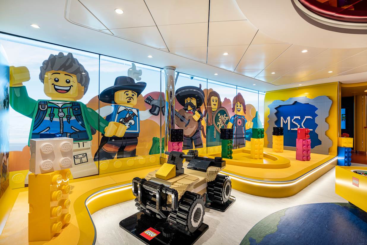 Lego on MSC Cruises